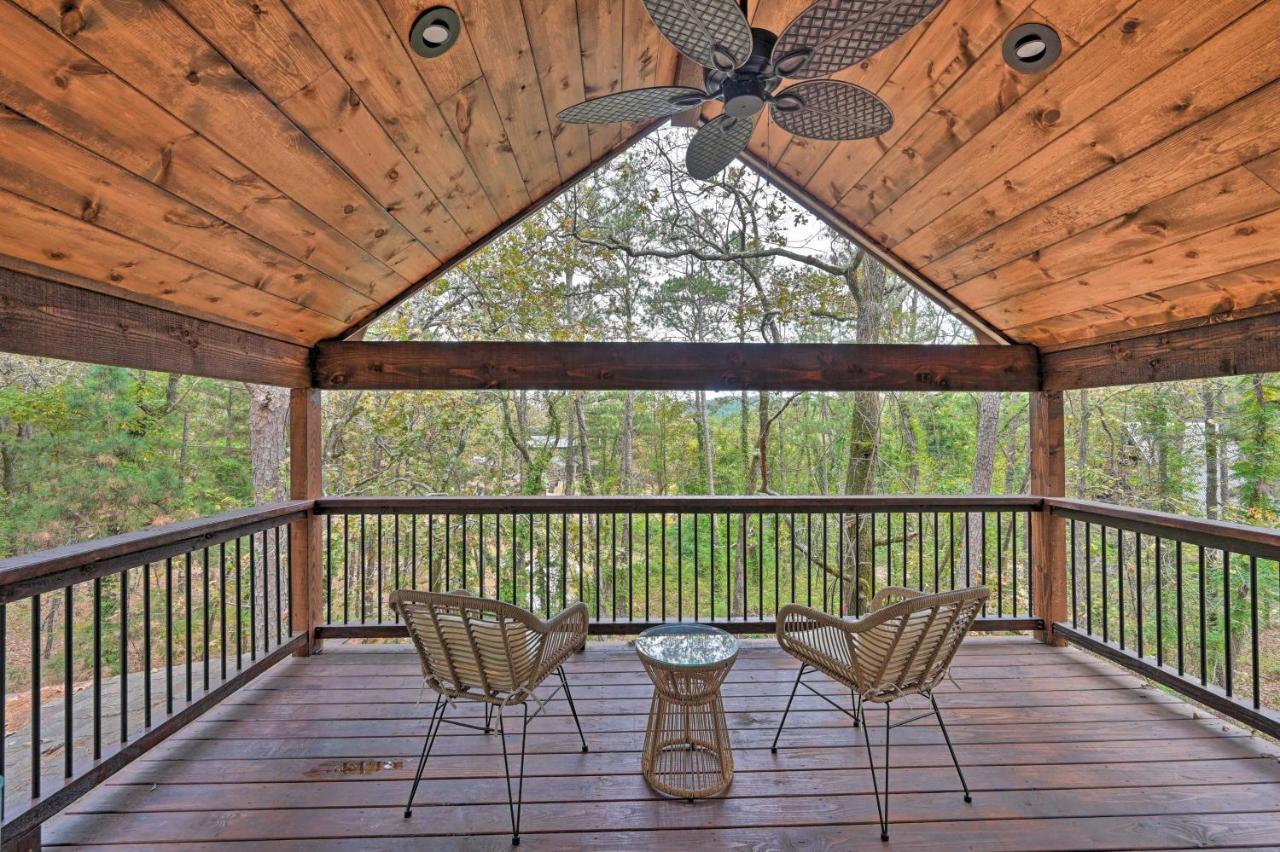 Tudor-Style Broken Bow Cottage With Hot Tub And Decks! Stephens Gap ภายนอก รูปภาพ