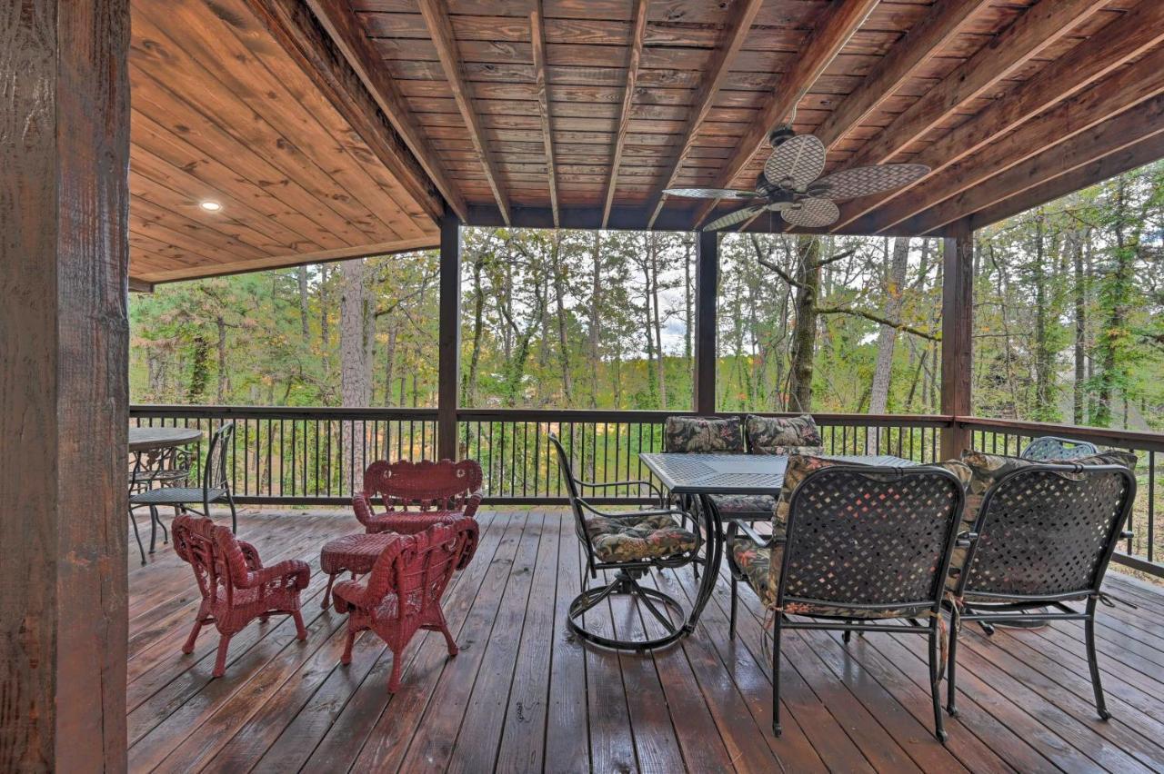Tudor-Style Broken Bow Cottage With Hot Tub And Decks! Stephens Gap ภายนอก รูปภาพ